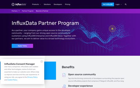 Partner Program | InfluxDB | InfluxData