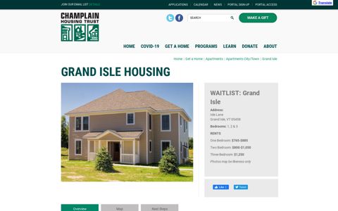 Grand Isle Housing Apartments