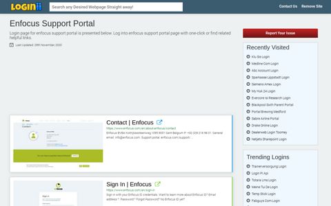 Enfocus Support Portal - Loginii.com