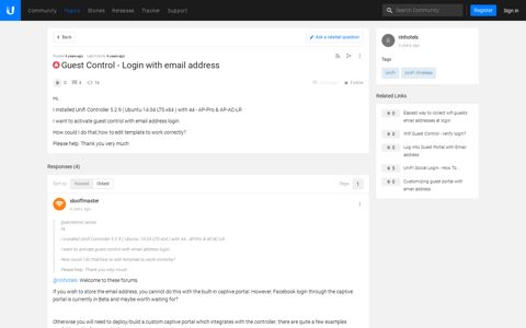 Guest Control - Login with email address | Ubiquiti Community
