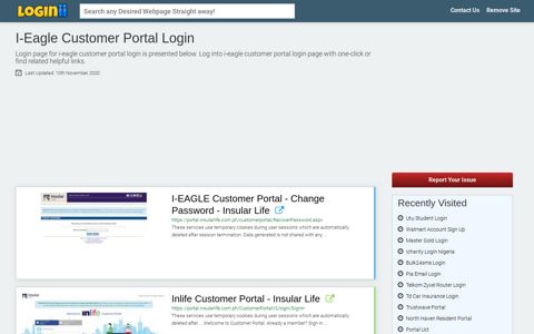 I-eagle Customer Portal Login - Loginii.com