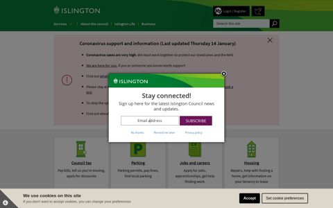 Islington Council: Islington home page
