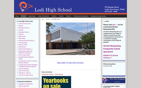 Lodi High School - Lodi Board of Education