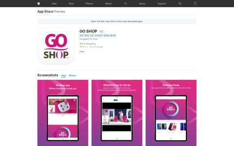 ‎GO SHOP on the App Store