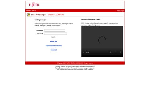 Fujitsu General - Portal Viewer