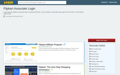 Flipkart Associate Login - Loginii.com