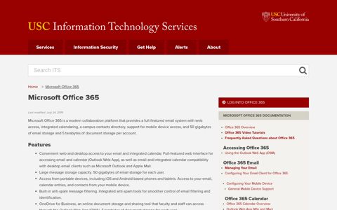 Microsoft Office 365 - IT Services - USC IT Services