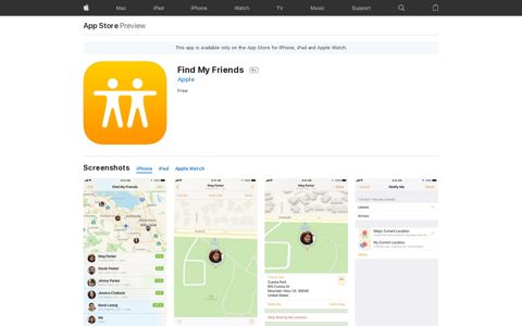 ‎Find My Friends on the App Store