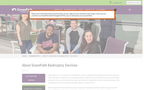 GreenPath, Inc. About Us - GreenPath Financial Wellness