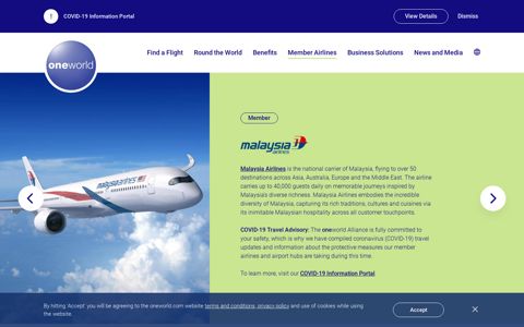 Malaysia Airlines - oneworld Member Airline | oneworld