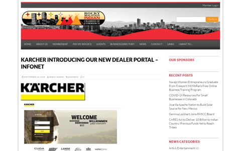 Karcher Introducing Our New Dealer Portal – Infonet – Rocky ...