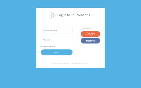 Log In | Educreations