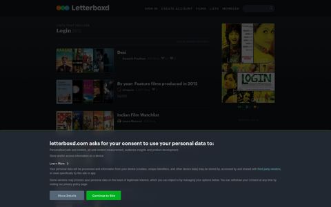‎Lists that include Login • Letterboxd