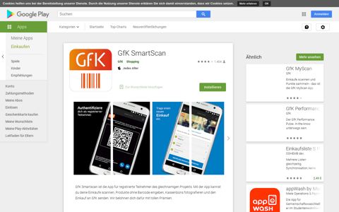 GfK SmartScan – Apps bei Google Play