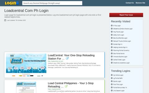 Loadcentral Com Ph Login - Loginii.com