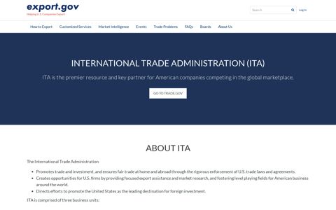 International Trade Administration | Export.gov | export.gov