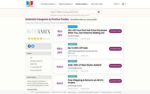 60% off Intermix Promo Codes, Coupons & Deals - Dec 2020