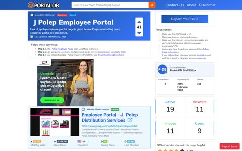 J Polep Employee Portal