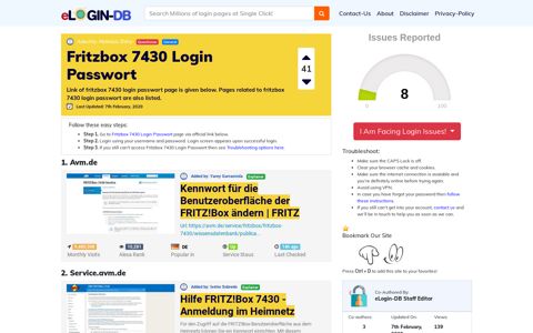 Fritzbox 7430 Login Passwort - штыефпкфь login 0 Views