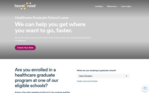 Graduate School Loans for Graduate Education | Laurel Road