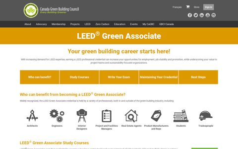 LEED® Green Associate - Canada Green Building Council