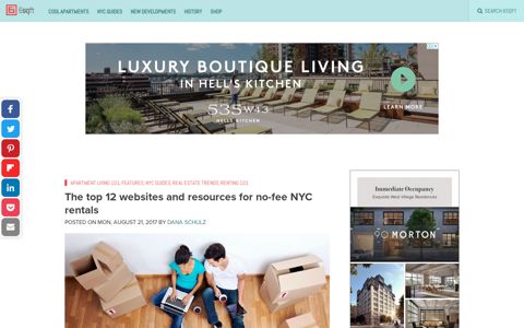 The 12 Best Websites and Resources for No-Fee NYC ... - 6sqft