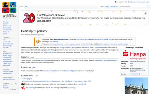 Hamburger Sparkasse - Wikipedia