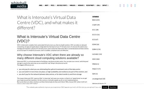 What is Interoute's Virtual Data Centre (VDC) & how is it ...