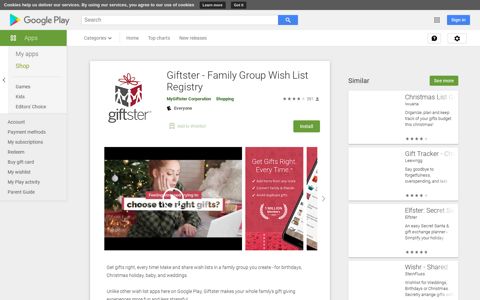 Giftster - Family Group Wish List Registry - Apps on Google Play