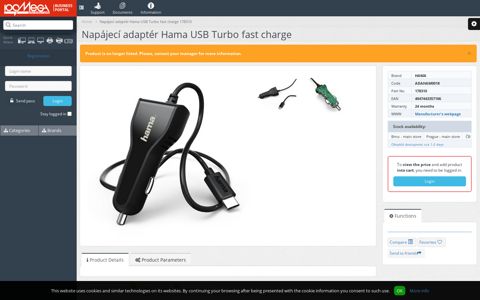Napájecí adaptér Hama USB Turbo fast charge 178310 ...