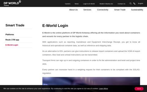 E-World Login - DP World