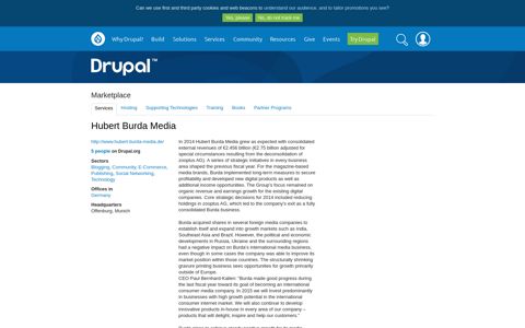 Hubert Burda Media | Drupal.org