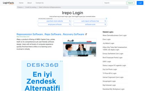 Irepo Login - Repossession Software , Repo Software ...