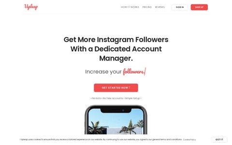 Upleap - Get More Instagram Followers