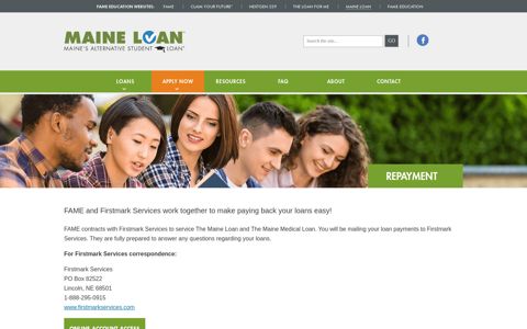 Repayment | The Maine Loan