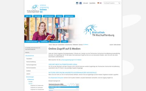 Online-Zugriff auf E-Medien - Hochschule Aschaffenburg