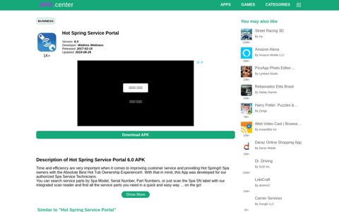 Hot Spring Service Portal 6.0 APK | Android apps - APK.center
