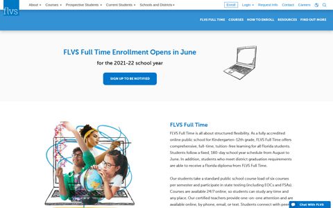 FLVS Full Time | An Online Public School for Grades K-12