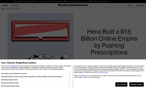 How Hims Built an Online Prescription Drug Empire on ...