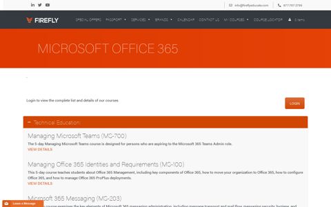 Microsoft Office 365 | Firefly - FireFlyEducate
