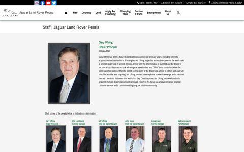 Meet the Staff | Jaguar Land Rover Peoria