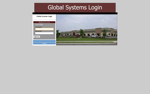 Global Systems Login - Pur-O-Now