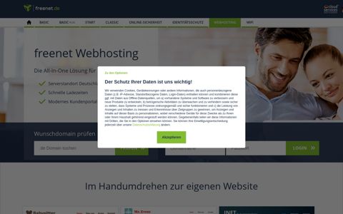freenet Webhosting - freenet Mail basic