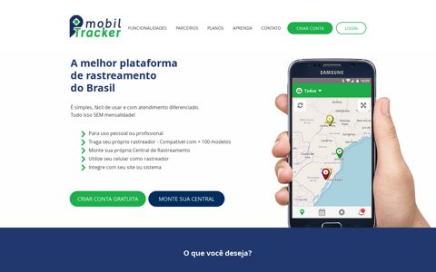 Mobiltracker | Sistema de Rastreamento | Brasil