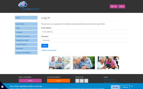 Log In - Email a Prisoner - the hassle free way to keep in touch