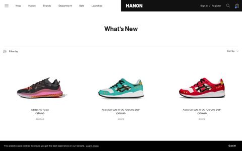 What's New - Hanon Shop