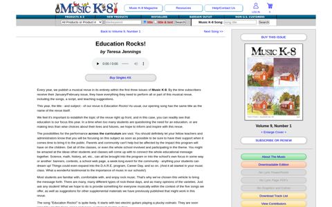 Education Rocks! - Music K-8