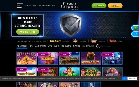 Casino Las Vegas - Online Casino Games, Bonuses & VIP ...