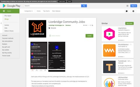 Lionbridge Community Jobs - Apps on Google Play