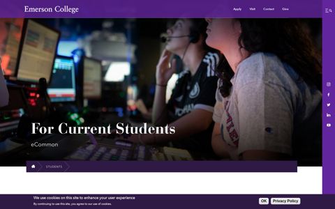 Current Students - Emerson College